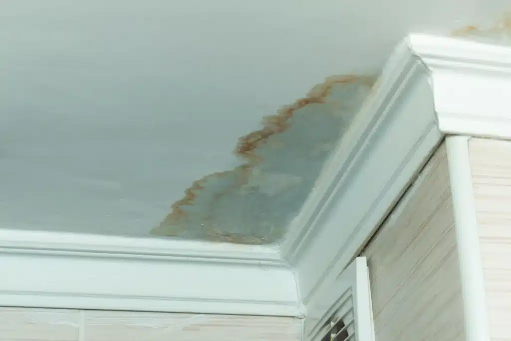 stained ceiling