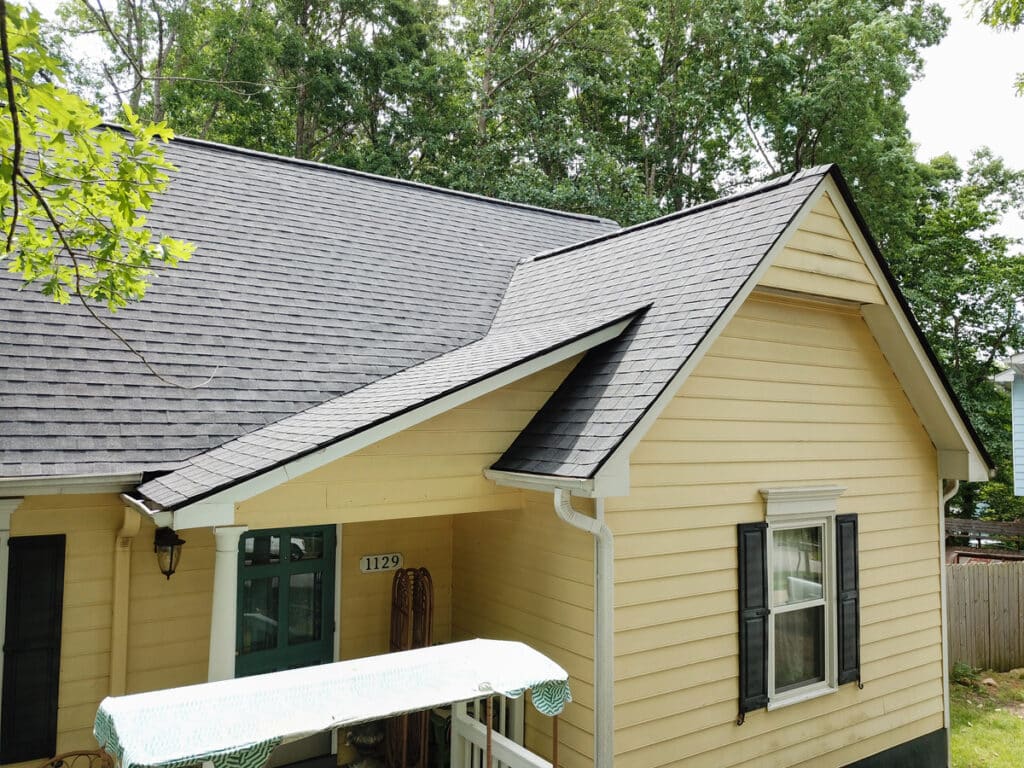 sweet yellow house