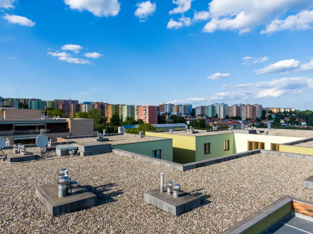 BUR roofing system