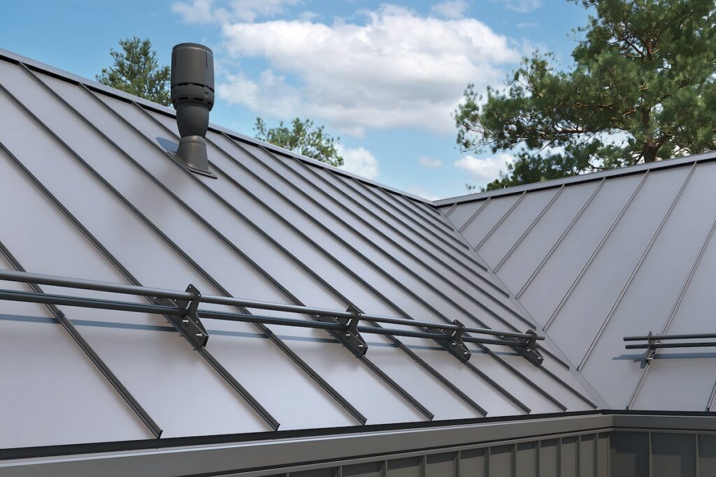 metal panel roofing
