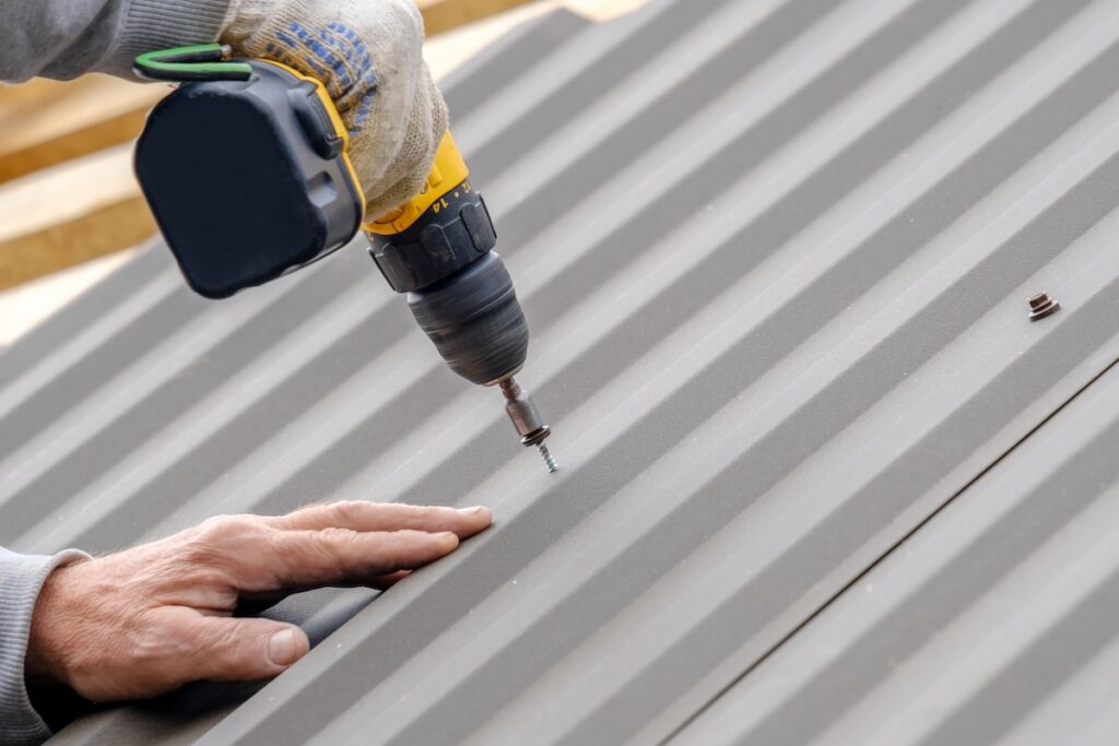 Metal Roof Screws On Rib Or Flat Homeowners Guide 